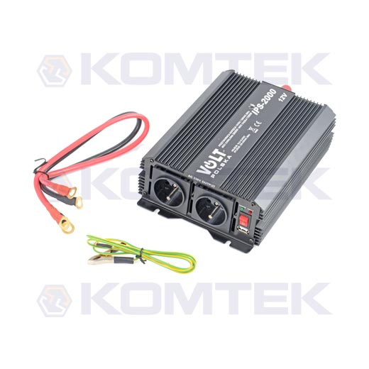 Przetwornica napięcia 12V DC/230V AC  2000W