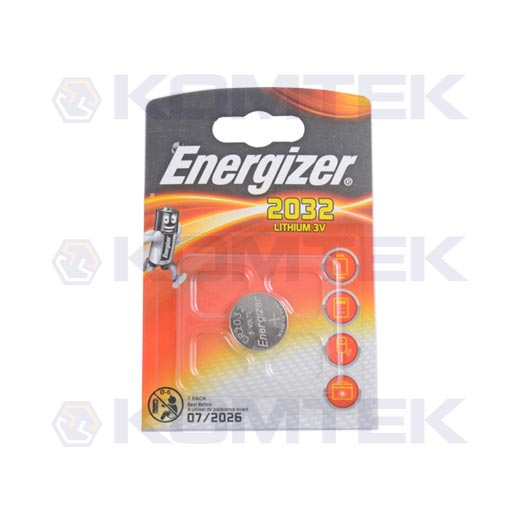 Bateria ENERGIZER CR2032, 3V, pastylka - 1 szt