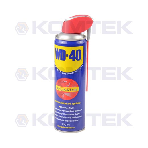 Preparat smarujący WD-40 450ml, aplikator, [odrdzewiacz]