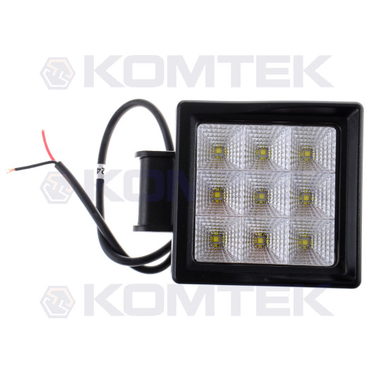 Lampa robocza LED 45W - kwadratowa 9x5W Performance HD