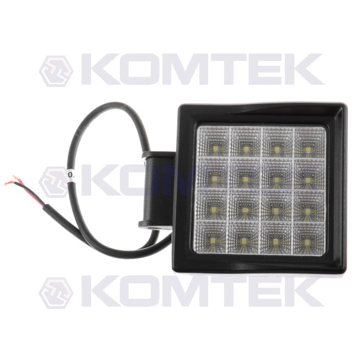 Lampa robocza LED 48W - kwadratowa 16x3W Performance HD