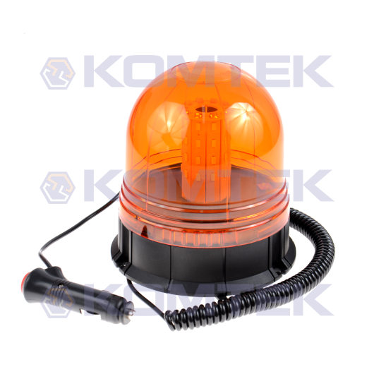 Lampa błyskowa 12/24V LED - na 3 śruby z kablem wys 155