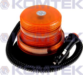 Lampa błyskowa 12/24V LED na magnes i śruby