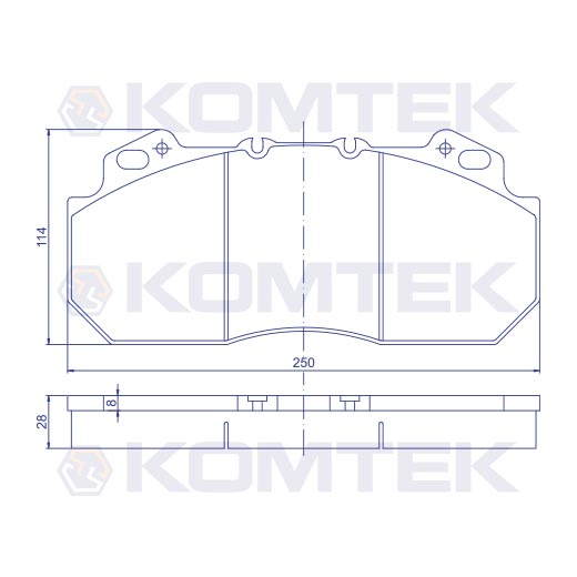 Klocki hamulcowe Premium