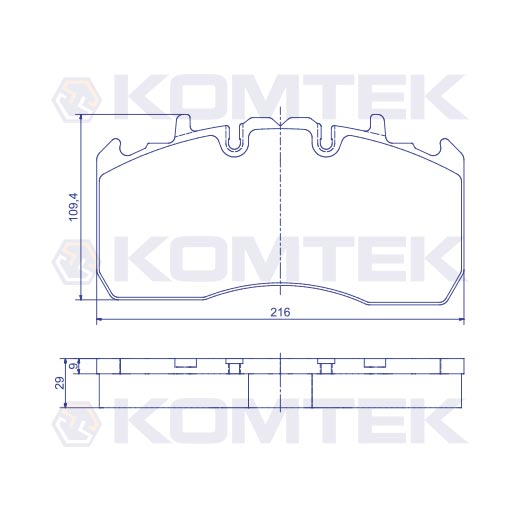 Klocki hamulcowe Premium