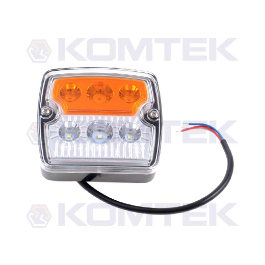 Lampa zespolona przednia 74A LED 12/24V