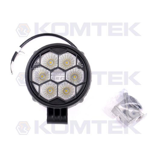 Lampa robocza LED 12/24V, okrągła fi 115mm