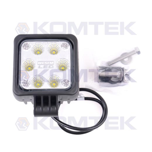 Lampa robocza WESEM LED 12/24V - z przewodem