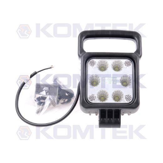 Lampa robocza WESEM LED 12/24V - z przewodem, z rączką