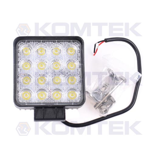 Lampa robocza LED 48W - kwadratowa